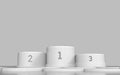 Podium 3D Illustration Royalty Free Stock Photo