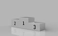 Podium 3D Illustration Royalty Free Stock Photo