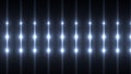 3d render of fractal rays with glowing impulse lights. Computer generated disco backdrop. Vertical lines with bright