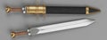 3D Render of Gladius Sword Royalty Free Stock Photo