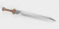 3D Render of Gladius Sword Royalty Free Stock Photo