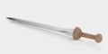 3D Render of Gladius Sword Royalty Free Stock Photo