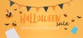 happy halloween with shopping sale this week concept Royalty Free Stock Photo