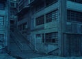 Urban Decay Hong Kong Buildings 3D Background