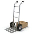 3D Render Icon Ecommerce Handtruck Royalty Free Stock Photo
