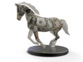 Money horse concept