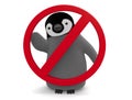 No Sign penguin