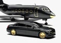 Rich man Luxury fleet