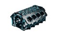 3D render of industry grade car engine