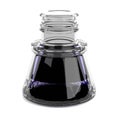 3d render of inkpot