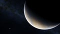 3d render. Mars high resolution image. Mars is a planet of the solar system. 4k in outer space, Surface. High quality.