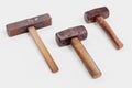 3D Render of Masonry Hammers Royalty Free Stock Photo