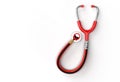 3d Render Medical Stethoscope Pen Tool Created Clipping Path Included in JPEG Easy to Composite Royalty Free Stock Photo