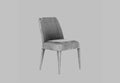 3d render of  grey color armchair Royalty Free Stock Photo