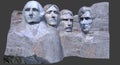 Mount Rushmore 3D render