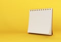 3D Render Notebook mock up with clean blank for design and advertising, 3d illustration perspective view