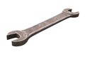 3D render of old and rusty Universal Spanner Wrench isolated on white Royalty Free Stock Photo