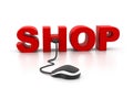 online shoping Royalty Free Stock Photo