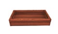 3d render of opened wooden box