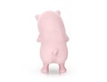 3d render of Pig with sad expression on white background Royalty Free Stock Photo