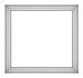 Plastic window frame Royalty Free Stock Photo