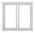 Plastic window frame Royalty Free Stock Photo