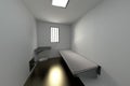 3d render of prison cell