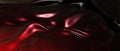 3d render of red and black cloth. iridescent holographic foil. abstract art fashion background Royalty Free Stock Photo