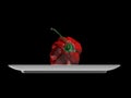 3d render red pepper Royalty Free Stock Photo