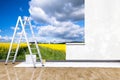 photo mural rape field