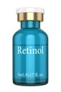 3d render of retinol vial over white