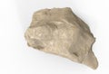3d render of rock stone Royalty Free Stock Photo