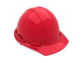 Safety helmet isolated on white and clipping path Royalty Free Stock Photo