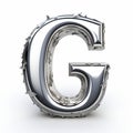 Symbolic Silver Letter G: Edgy Political Commentary And Trapped Emotions