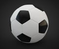 3d render of a soccer ball