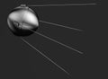 3d render of sputnik