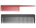 3d Render of Two Types of Combs