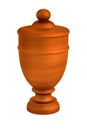 3d render of urn