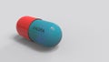 3d render - viagra pill for erectile dysfunction treatment