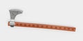 3D Render of Viking Axe Royalty Free Stock Photo