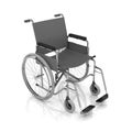 3d render - wheel chair