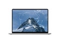 3D Rendered Broken Screen Laptop - Broken Screen MacBook - Laptop Cracked Screen Royalty Free Stock Photo