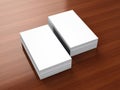 Business cards blank mockup Royalty Free Stock Photo