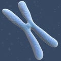 3d rendered chromosome close up view 3d render
