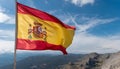 Flag of Spain Royalty Free Stock Photo