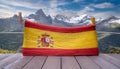 Flag of Spain Royalty Free Stock Photo