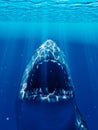 A big white shark Royalty Free Stock Photo