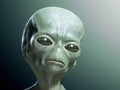 3d rendered illustration of a humanoid Alien Royalty Free Stock Photo