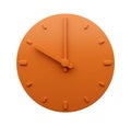 3D-rendered minimal clock on a white background