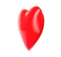 3D Rendered Pink Red Heart illustration